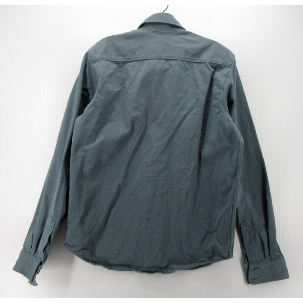 Indigofera Shirt Small Button Down Shacket Field … - image 7